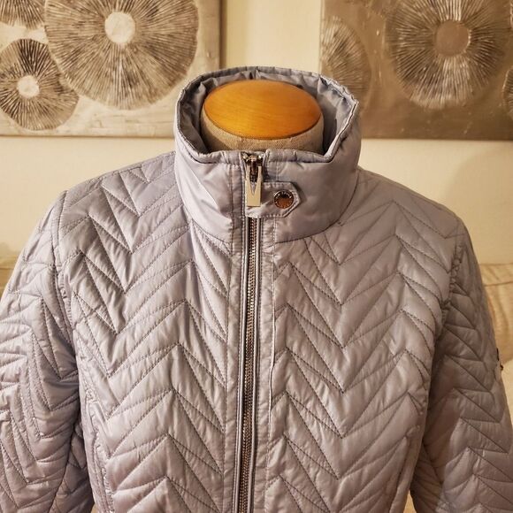 Via Spiga Quilted Cargo Jacket sz Medium - Picture 5 of 14